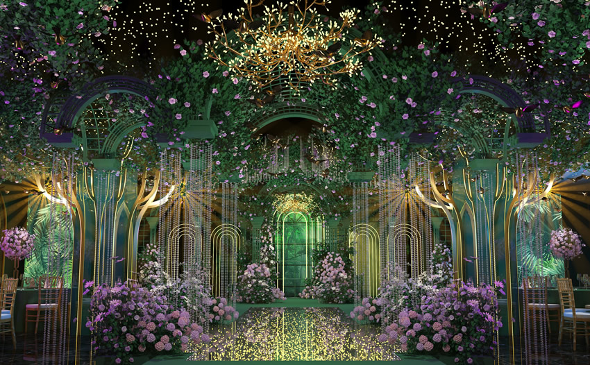 福山奇妙森林婚礼堂效果展示